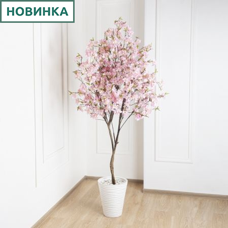 180/РН/493 Сакура искусственная h180см, розовая