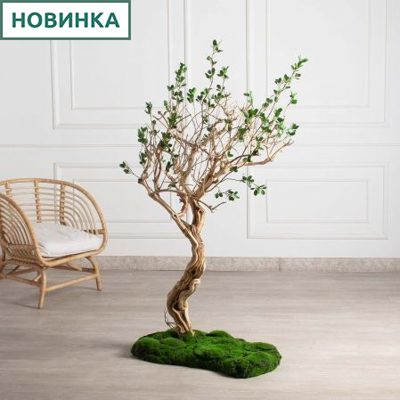 160/ДА/200(Пр)(F) Дерево искусственное с распускающимися листочками h160см