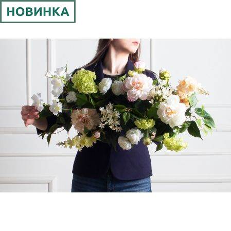 Л167(з)(F) Лиана искусственная цветочная L50см