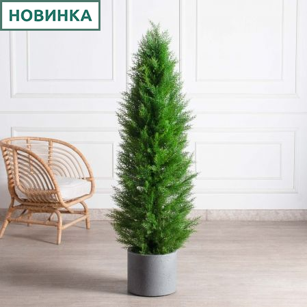 Т150/СЛ/4677(Пр)(Fix)(F) Туя искусственная Слим h150см