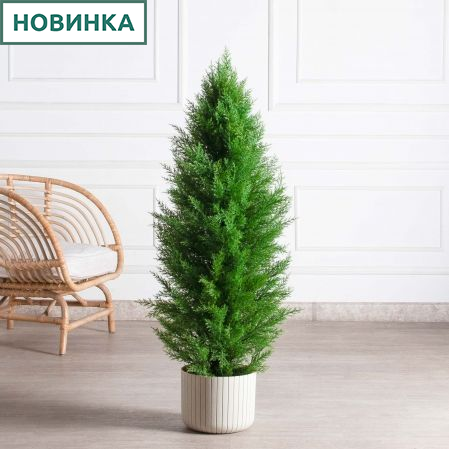 Т100/СЛ/4677(Пр)(Fix)(F) Туя искусственная Слим h100см