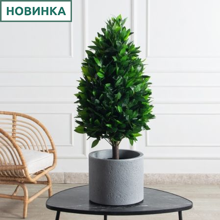 090/ДК/ШТ/188(Пр)(F) Лавр искусственный конус h90см (латекс)