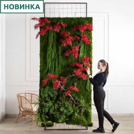 ФТС213(Пр)(F) Фитостена с японским кленом, за 1кв.м