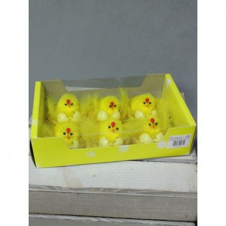 31/1618м(Sale) Цыплята в гнезде (6шт/уп)