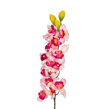 401/0637В(Уценка) Орхидея искусственная h90см (микс)