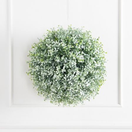 СШ045/229-4(F) Самшит искусственный шар Премиум Зимний d45см