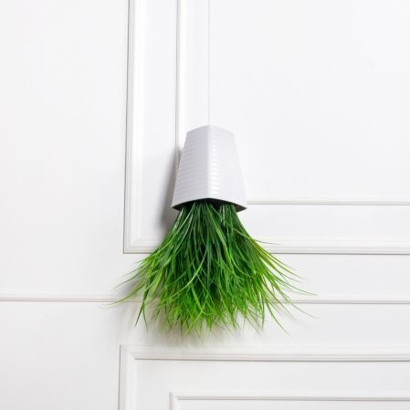 СП01(Пр)(F) Sky Planter Трава (латекс)h20 в кашпо (17х17х21см)