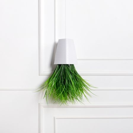 СП01(Пр)(F) Sky Planter Трава (латекс)h20 в кашпо (17х17х21см)