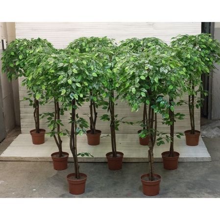 150/УК/34(з) Фикус искусственный h150см(латекс)