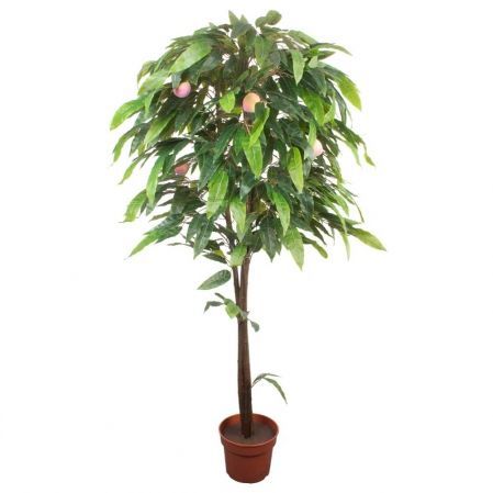 180/РПК/64 Персиковое дерево искусственное с плодами h180см