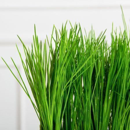 ТД061(F) Трава искусственная h15см в кокосовом боксе 25х8х8см