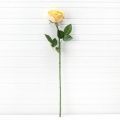 401/0018-3L Роза искусственная h-см желтая