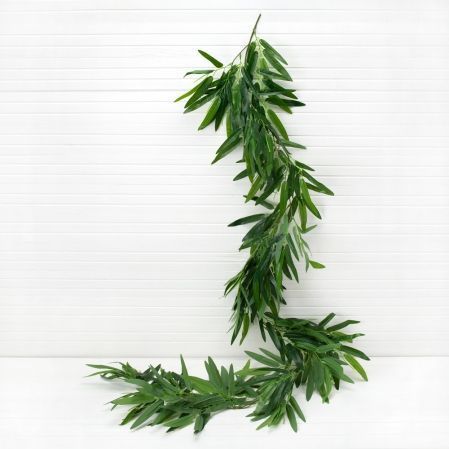 7144/0228-4Р Лиана бамбук зеленая L=1,7м(латекс)