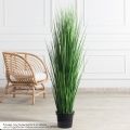 С013-2(з)(F) Сноп из искусственной осоки h120см в кашпо С013-2(з)(F) Сноп из искусственной осоки h120см в кашпо