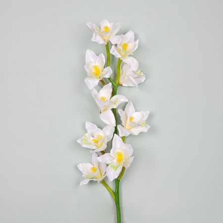 401/0566А Орхидея Цимбидиум сатиновая h75см