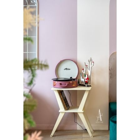 816/11-1/2(Sale) Дерево с подсвет."Птички/Д.Мороз"(красн.-зелен)32*h52см