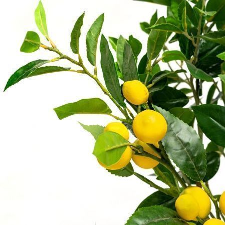110/РН/20М Лимон искусственный с плодами h110см (латекс)