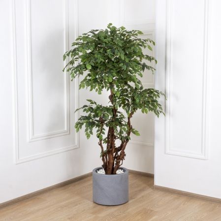 170/ОС/Р/КОР/34(з) Фикус искусственный с корнями h170см (латекс)