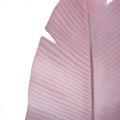 7143/0030-9/1(Promo) Лист Банана искусственный, розовый, h  92 см (45+47)