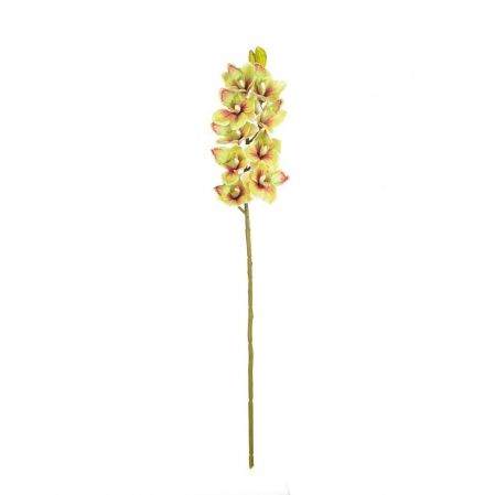 401/0001-9L Орхидея Цимбидиум искусственная  латекс (зеленая) h 90см