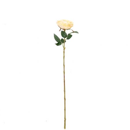 401/6063-13С Роза одиночная d10; h68см (персиковая)