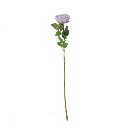 401/6063-17С Роза одиночная d10; h68см (фиолетовая)