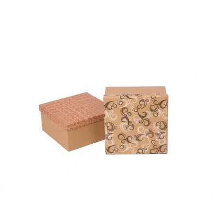 ККК20х20х10 Коробка квадратная Крафт
