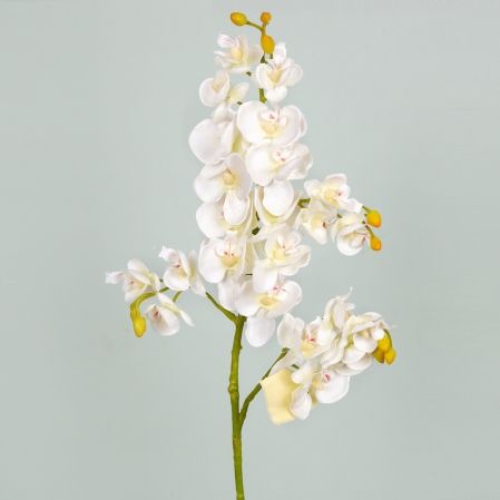 401/0230-23A Орхидея h70см белая