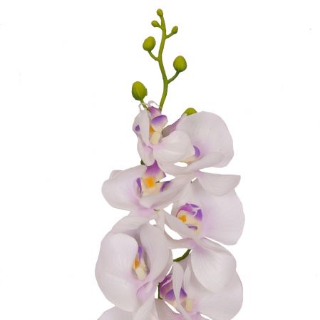 401/5998-23L Орхидея h85см(латекс)(белая)