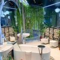 Л32(Пр) Лиана искусственная с ампельным аспарагусом L100см, свес 270см