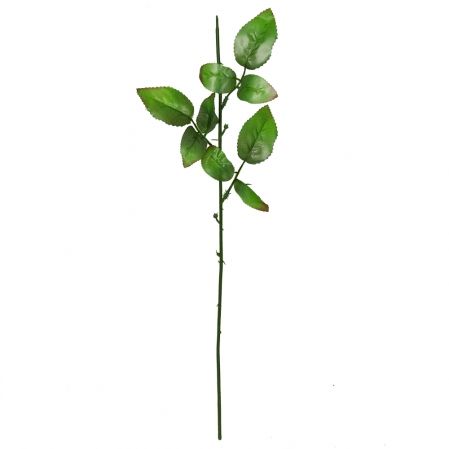 405/1262 Нога для розы с тремя листьями h57см (RS)