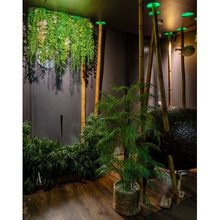 Ш75/75-1(з)(F) Ширма искусственная Бамбук h75см в кокосовом боксе 70х20х20см Ш75/75-1(з)(F) Ширма искусственная Бамбук h75см в кокосовом боксе 70х20х20см