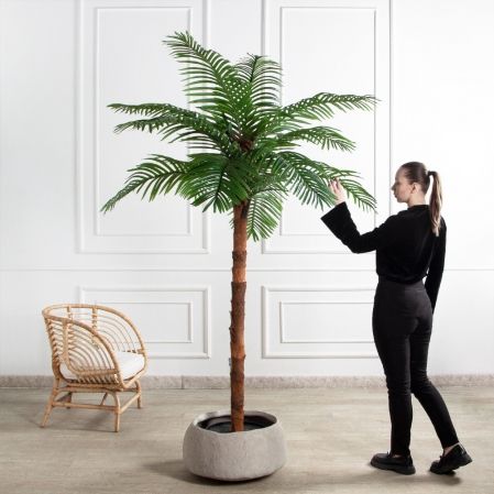 ПС220/49(F) Пальма искусственная финиковая, h220см ПС220/49(F) Пальма искусственная финиковая, h220см