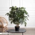 090/К/400(Пр)(F) Клён японский искусственный куст h90см в кашпо