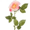 7141/9139-9/1Р Роза искусственная 1 голова, h65см, розов.