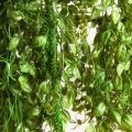 КЗ/40(з)(F) Композиция искусственная подвесная Микс ампельных растений d60см, свес 40см