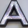 Логотип "Альсид" с подсветкой 45хh222см