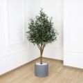 140/О/465(Fix) Оливковое дерево искусственное c плодами h140см
