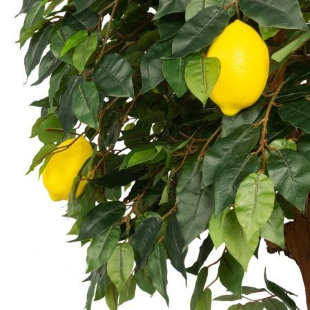 160/ОС/20М(з) Лимон искусственный с плодами h160см (латекс)