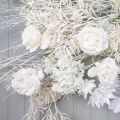 Л92(Пр) Гирлянда искусственная зимняя с цветами L100см