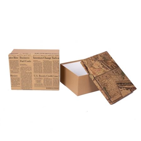 КПК33,5*25*14,5 Коробка прямоуг. Крафт