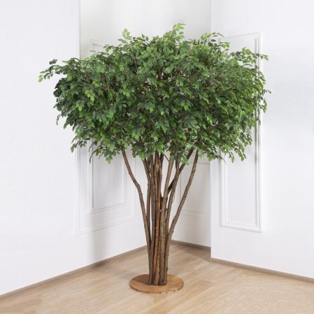 250/РН/34-4(з)(Пр) Фикус искусственный h250см (латекс), d240x140см на основании d55см
