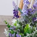 КС01/78(Sale)(F) Лаванда с декупажем h23см в кашпо d10см