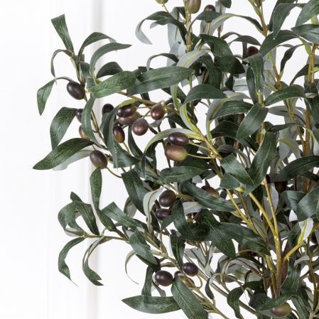 100/О/465(Fix) Оливковое дерево искусственное с плодами, h100см