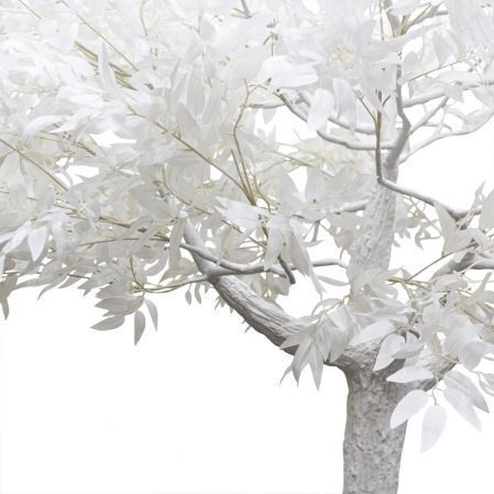 250разб/483(з) Дерево интерьерное искусственное разборное h250см, белое