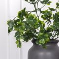 7142/0016-9/1 Клевер искусственный куст (букет) 5 частей h34см, зеленый