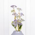 7143/А2783-54М(Sale) Ягоды с листьями искусственные куст 5 частей, h50см (микс)