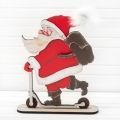 816/16-1/1(Sale) Дед мороз на самокате (красный) 23*h28см