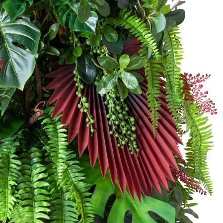 К460(Promo) Композиция искусственная Елка из Тропических растений h150см