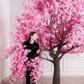 300разб/225-1(з)(F) Сакура искусственная разборная h300см, розовая 300разб/225-1(з)(F) Сакура искусственная разборная h300см, розовая